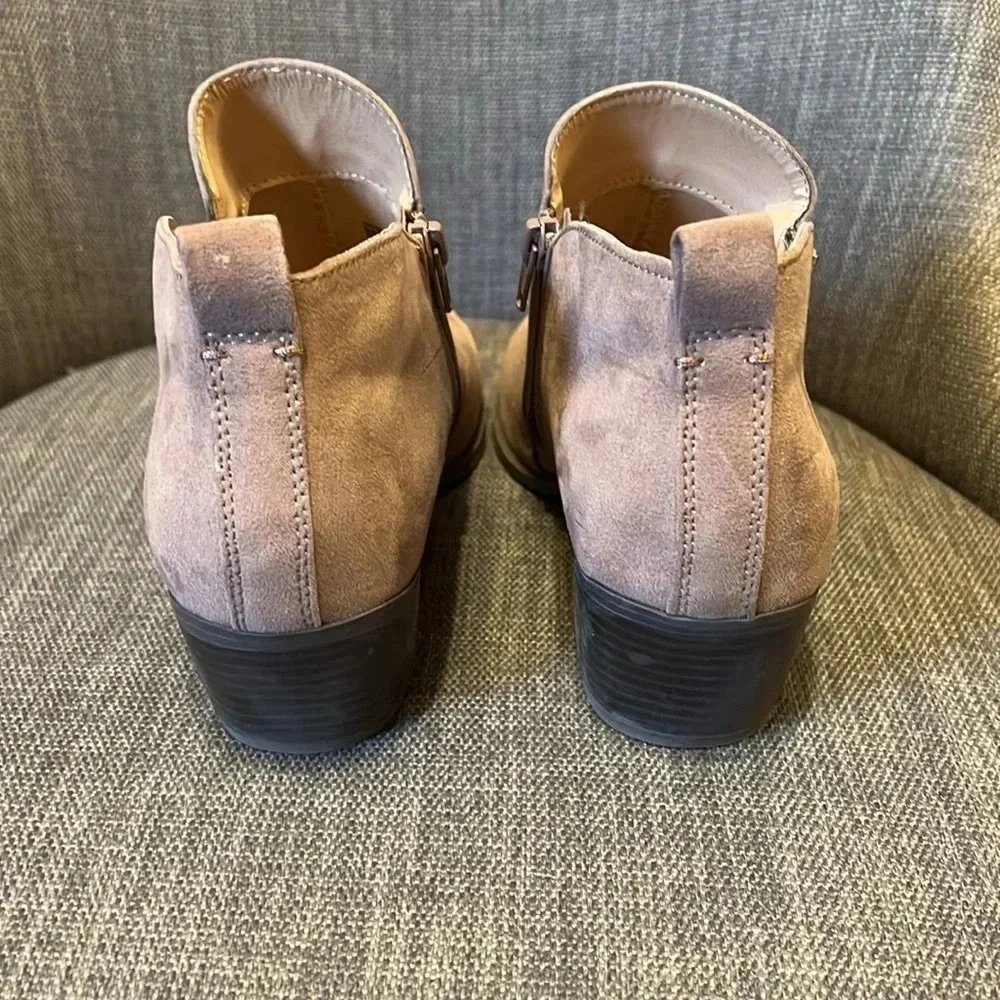 Mauve Ankle Bootie